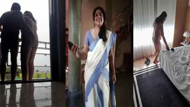 Beautiful Tamil Mature Aunty Affair Office Tur MMS
