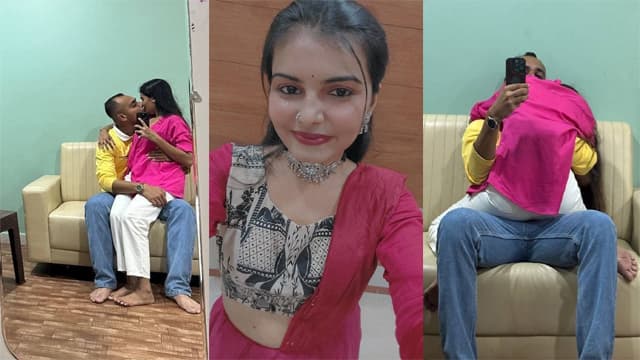 Horny Indian Babe Sucking & Riding Dick Mms Video HD