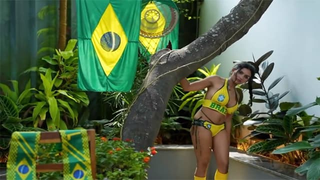 Resmi Nair as Brazil Cheer Girls Her Nipple Outdoor Hard Fucked Video Viral